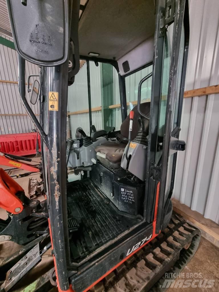 Kubota U 27-4 Minikaivukoneet < 7t