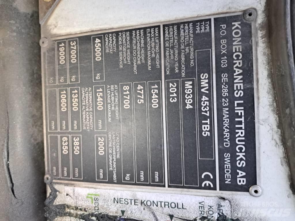 SMV SMV 4537 TB5 Konttikurottajat