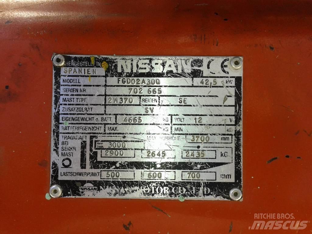 Nissan FGD09A30Q Dieseltrukit