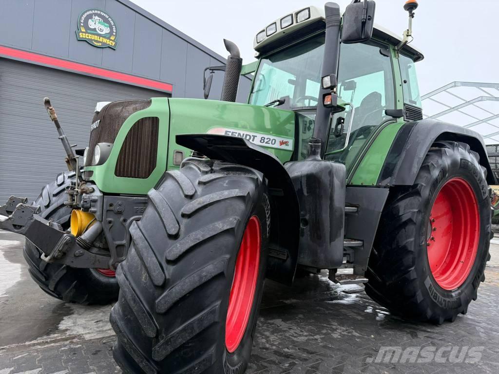 Fendt 820 Vario TMS Traktorit