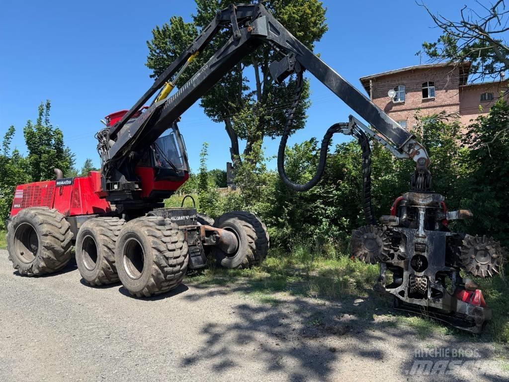 Komatsu 911.5 Harvesterit