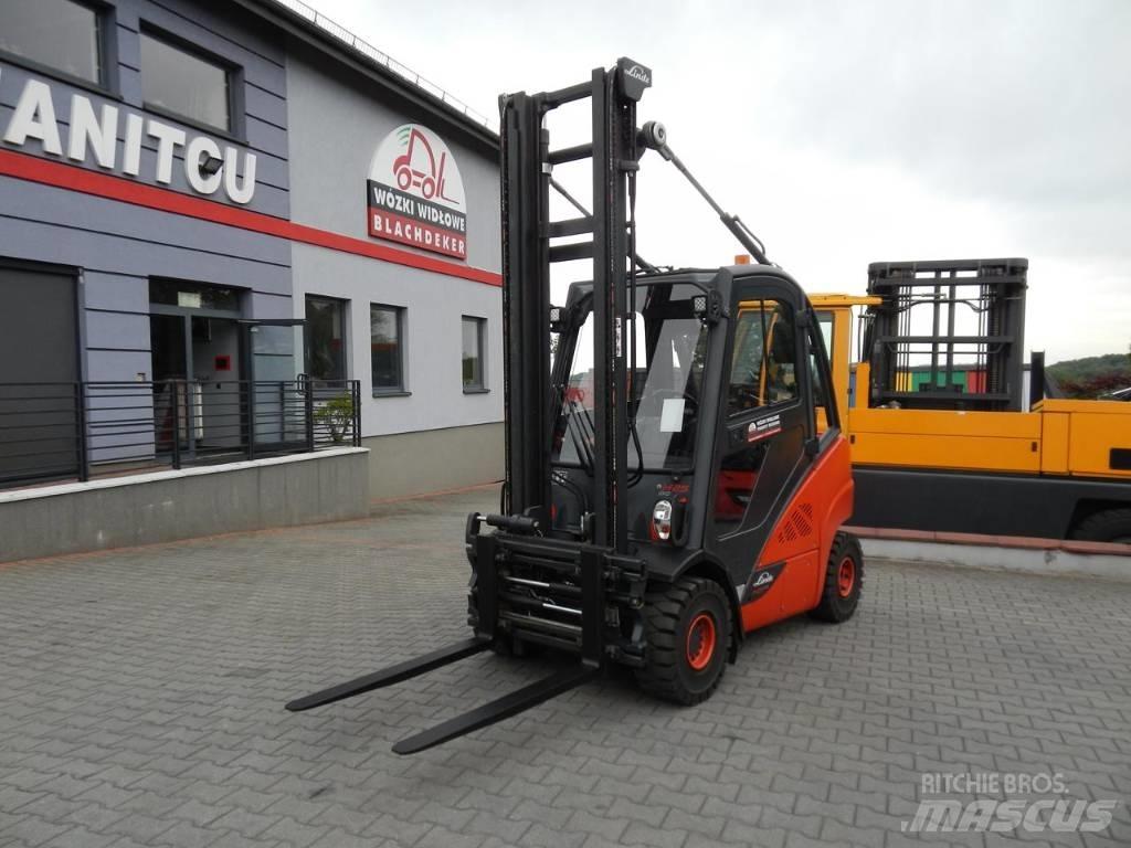 Linde H25T-02 Nestekaasutrukit
