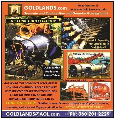 GOLDLANDS GOLDFLOW Muut maanalaiset louhintalaitteet