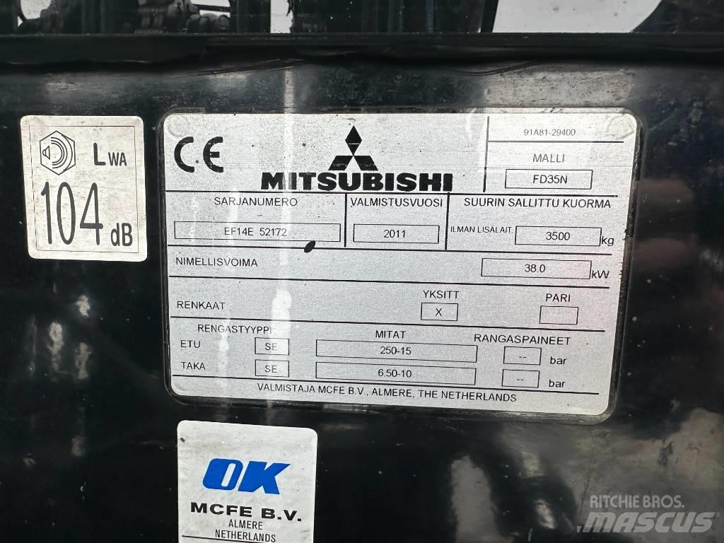 Mitsubishi FD 35 N Dieseltrukit
