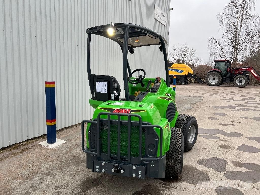 Avant e527 Elektrisk Pyöräkuormaajat