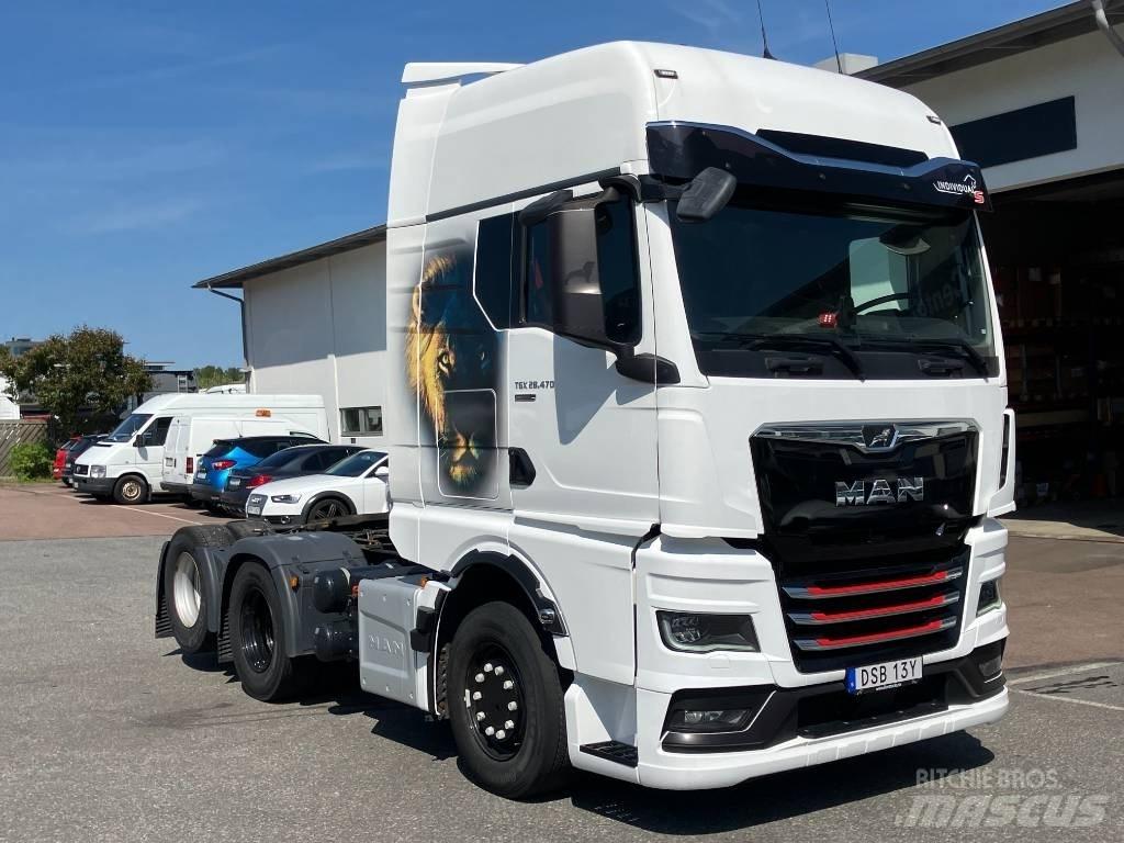 MAN TGX 28.470 Vetopöytäautot