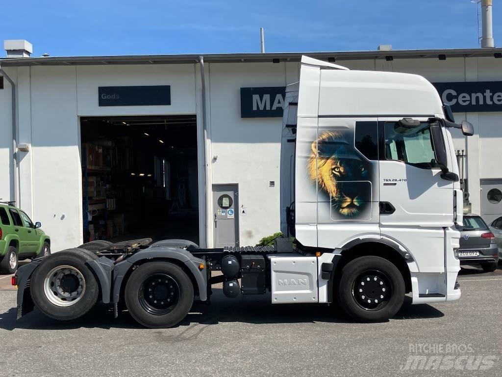 MAN TGX 28.470 Vetopöytäautot