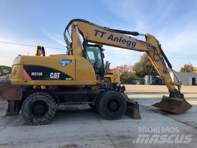 CAT M 315 D Pyöräkaivukoneet