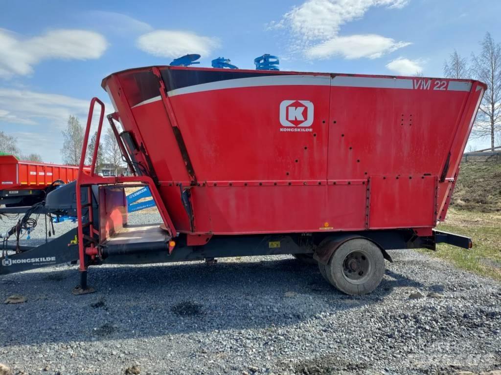 Kongskilde VM22 Rehuvaunut