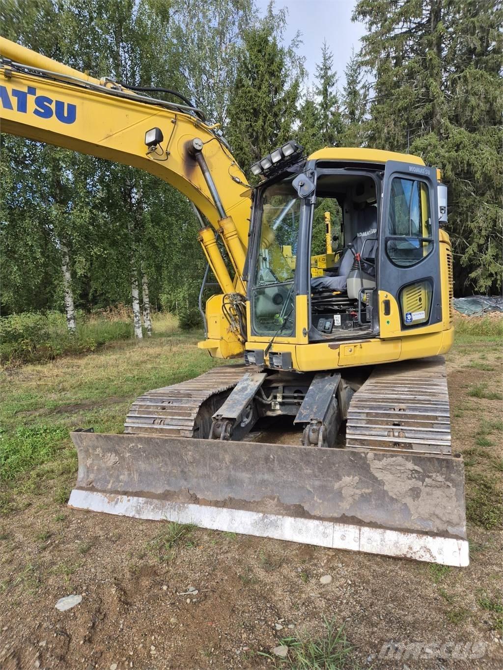Komatsu PC138 US Telakaivukoneet