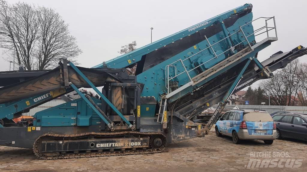 PowerScreen 2100 Mobiiliseulat