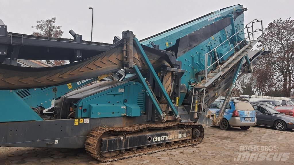 PowerScreen 2100 Mobiiliseulat