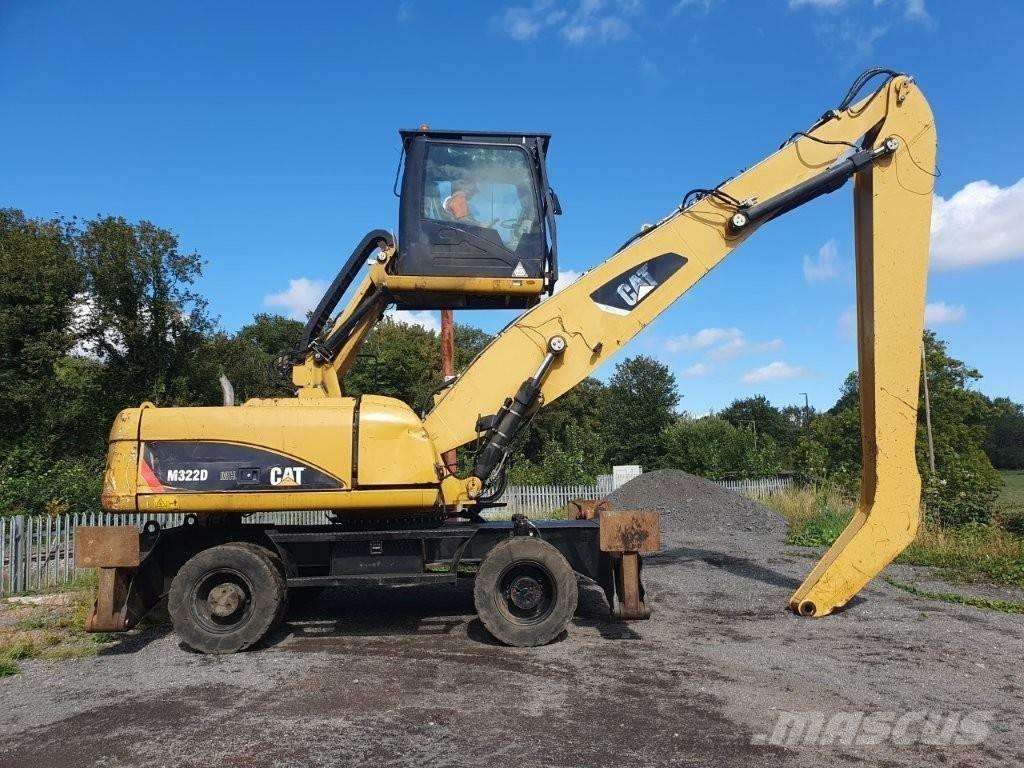 CAT M 322 D MH Jätteenkäsittelijät