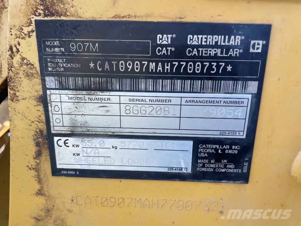 CAT 907 M Pyöräkuormaajat