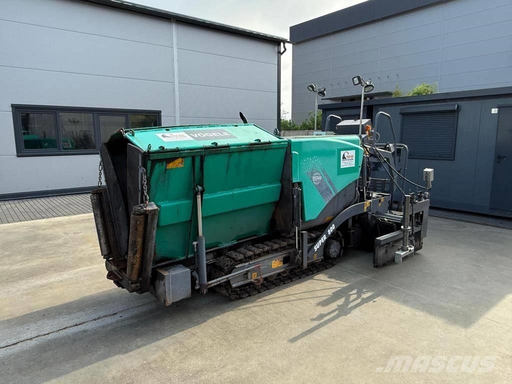 Vögele Super 800 Asfalttikoneet