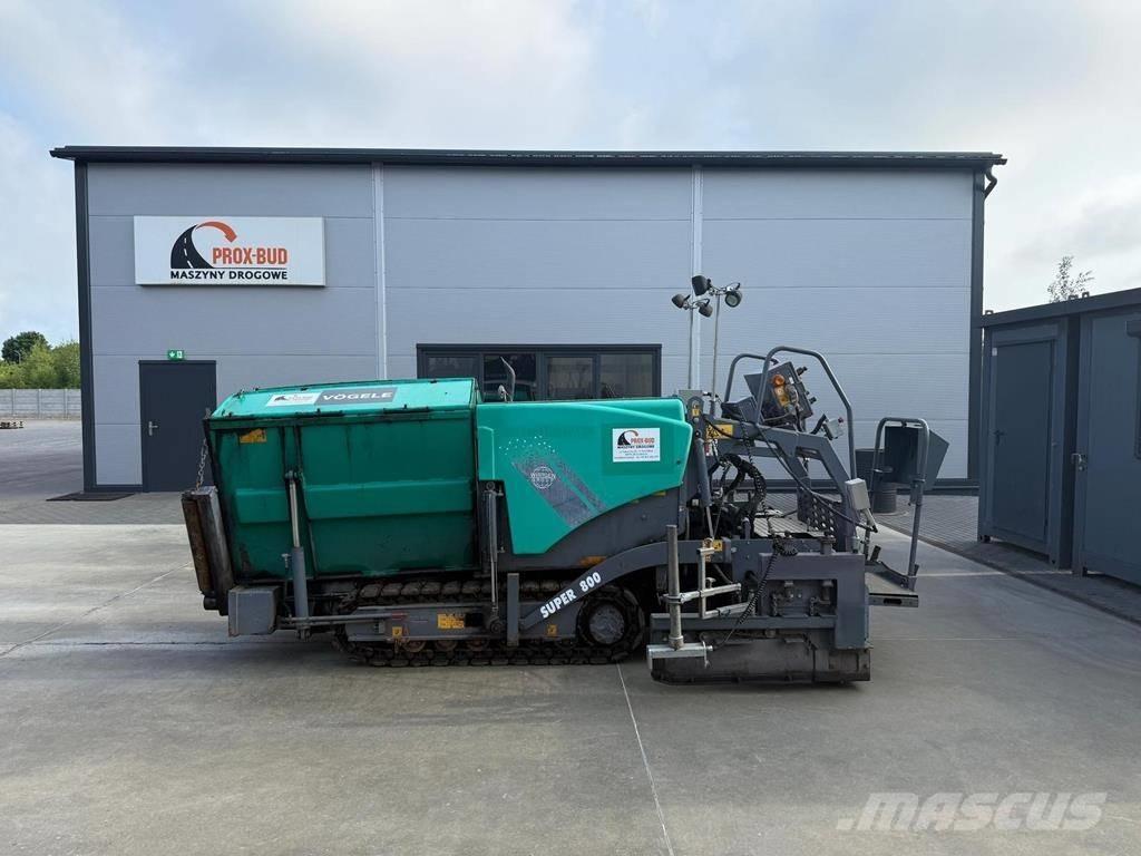 Vögele Super 800 Asfalttikoneet