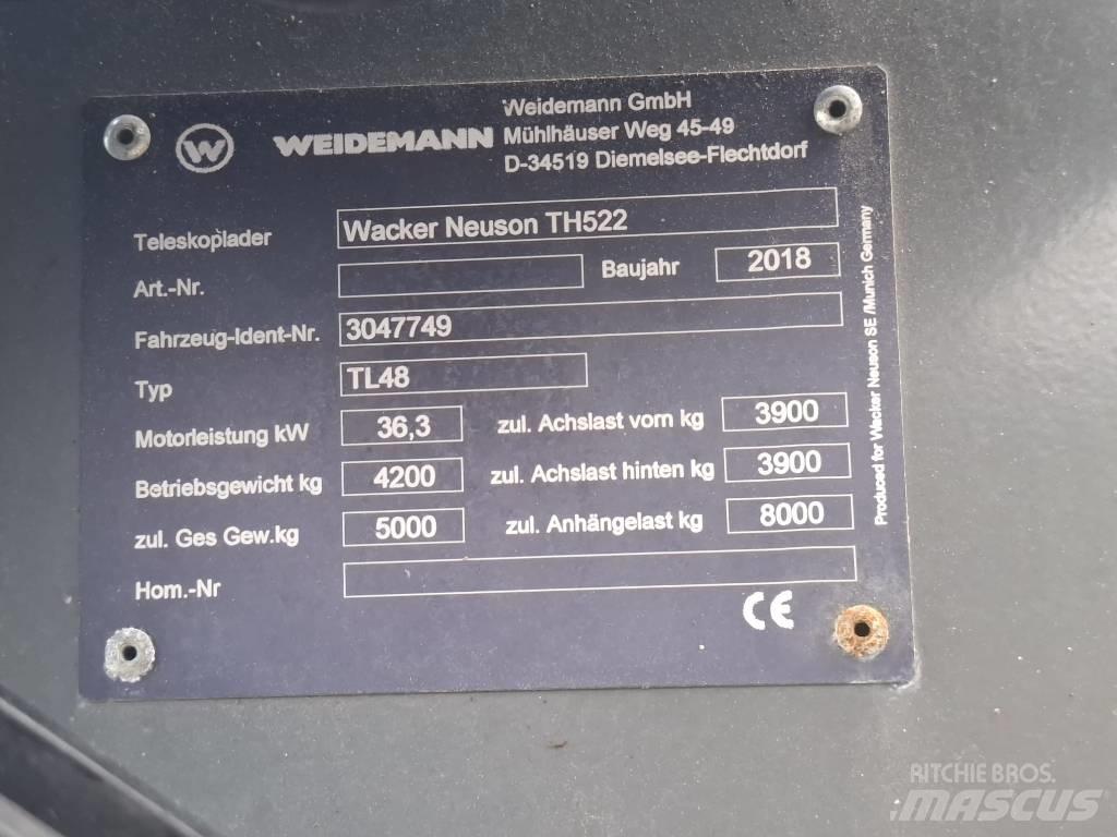 Wacker Neuson TH 522 Kurottajat