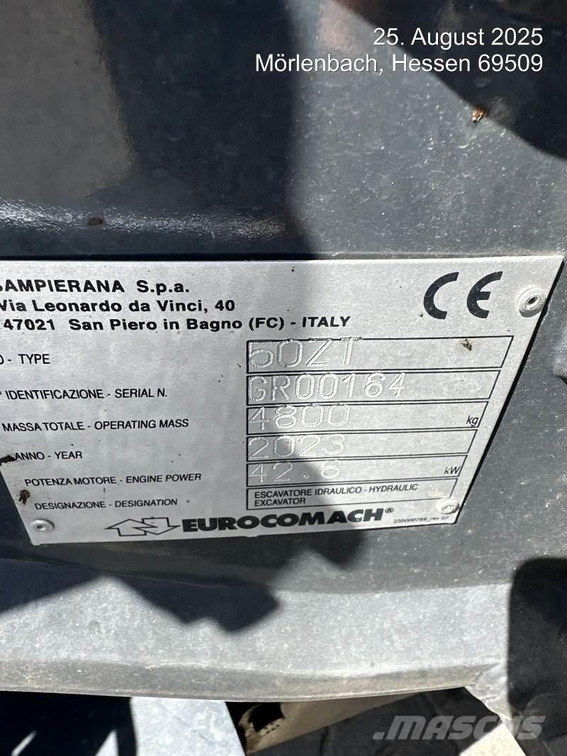 Eurocomach 50ZT Minikaivukoneet < 7t