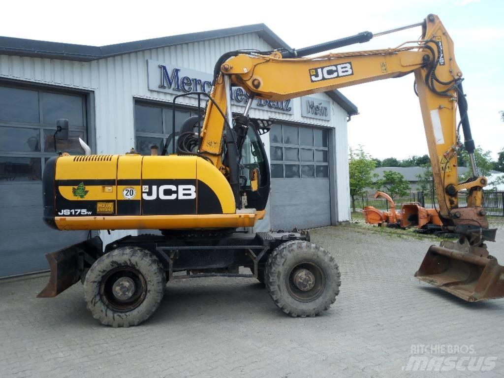 JCB JS 175 W Pyöräkaivukoneet