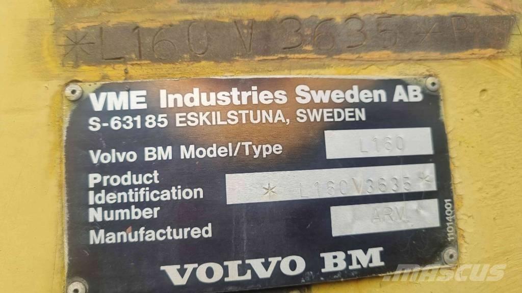 Volvo L 160 Pyöräkuormaajat