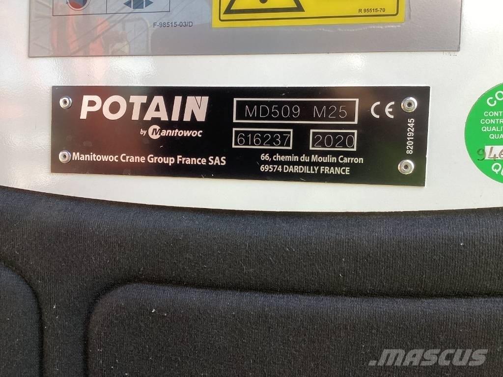 Potain MD509 Torninosturit
