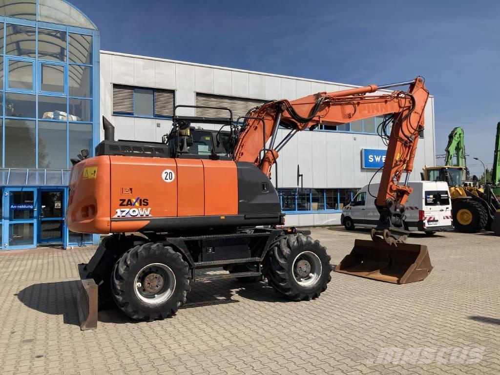 Hitachi ZX 170 W-6 Pyöräkaivukoneet