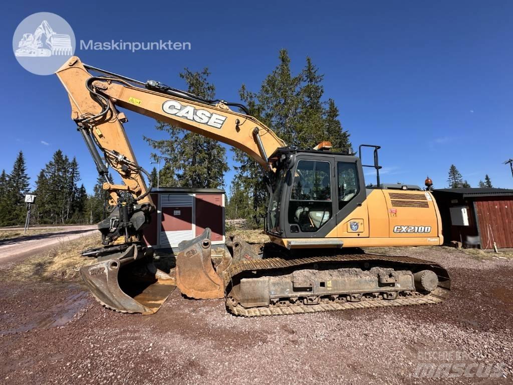 CASE CX 210 D Telakaivukoneet