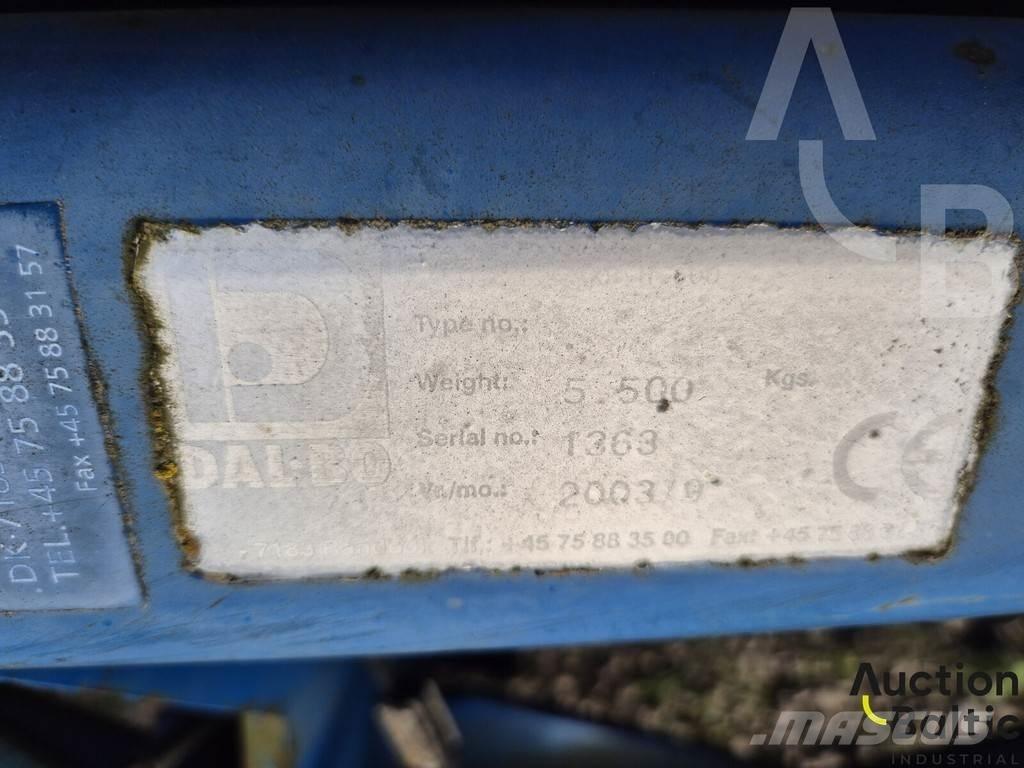 Dal-Bo AXR-H 600 Kiekkomultaimet ja lautasäkeet