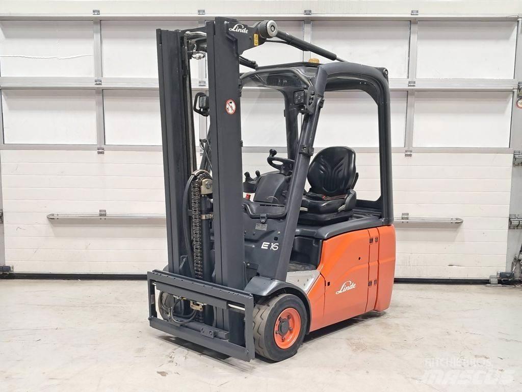 Linde E16C-01 Sähkötrukit