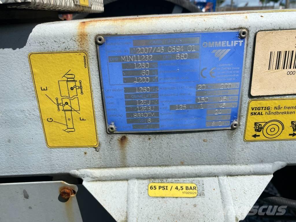Omme Mini 12 EBJ Hinattavat henkilönostimet