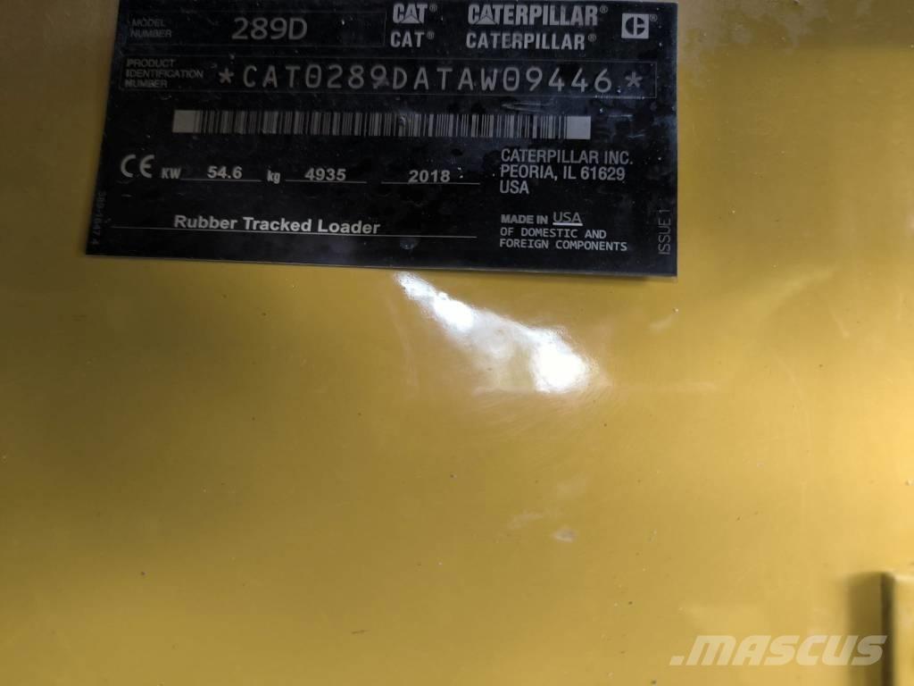 CAT 289D HF XPS Liukuohjatut kuormaajat