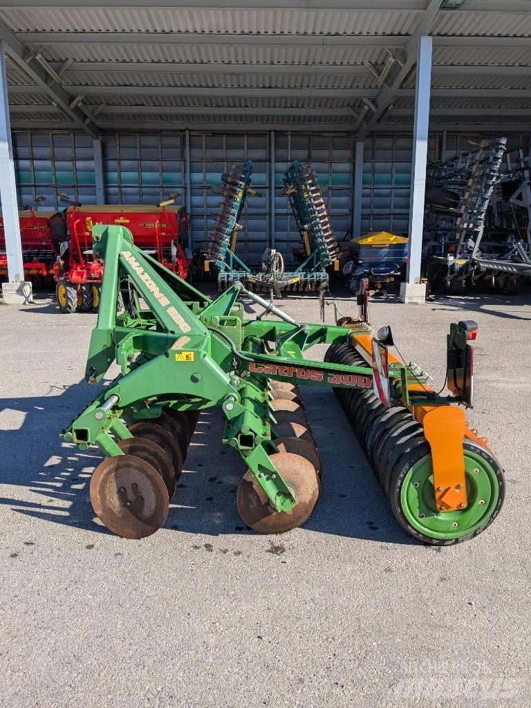Amazone Catros 3001 Kiekkomultaimet ja lautasäkeet