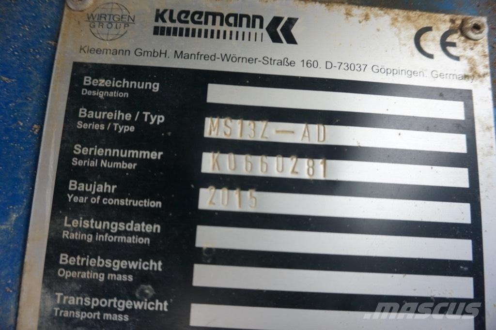 Kleemann MS 13 Z Mobiiliseulat