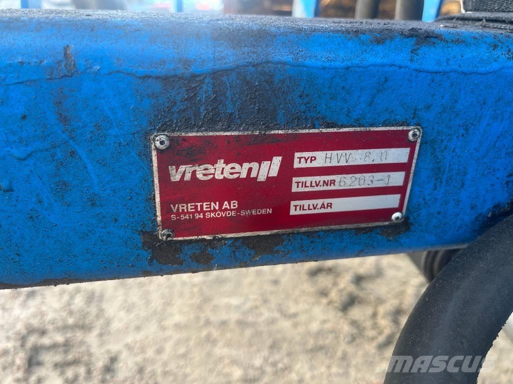 Vreten HVV 8,0 Muut perävaunut