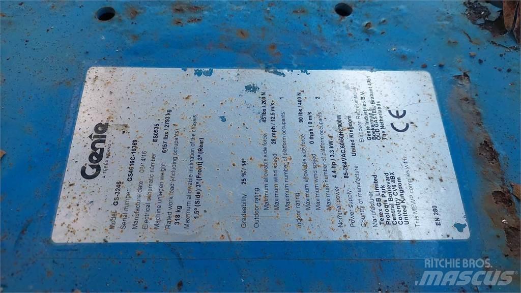 Genie GS3246 Saksilavat