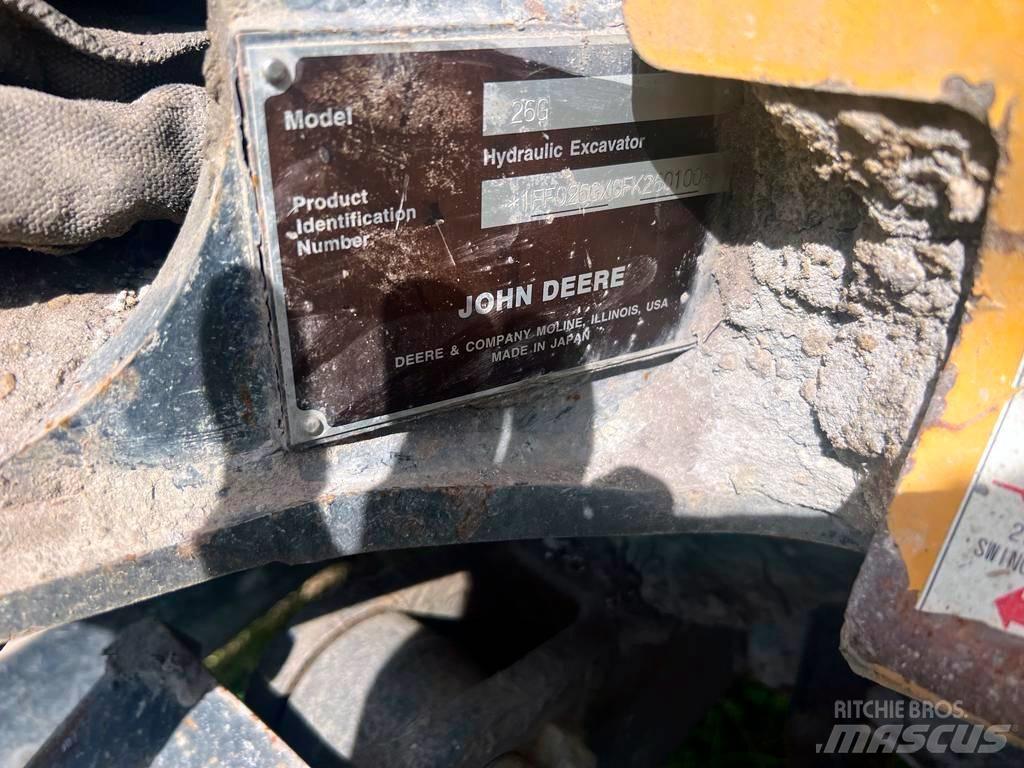 John Deere 26G Minikaivukoneet < 7t