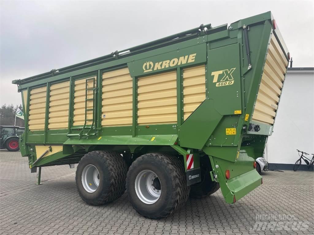 Krone TX 460 D Käsittely- ja sijoittelulaitteet