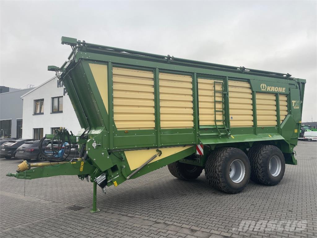 Krone TX 460 D Käsittely- ja sijoittelulaitteet