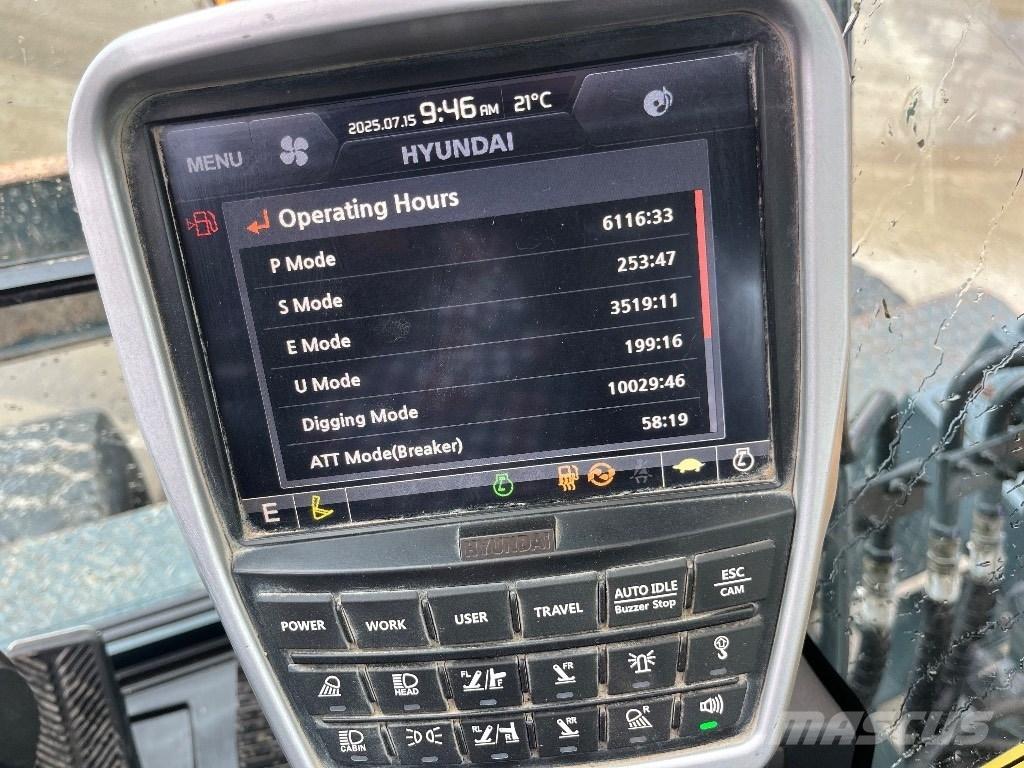 Hyundai HW140 Pyöräkaivukoneet
