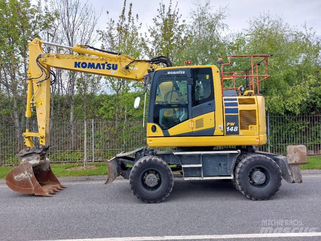 Komatsu PW148-11 Pyöräkaivukoneet