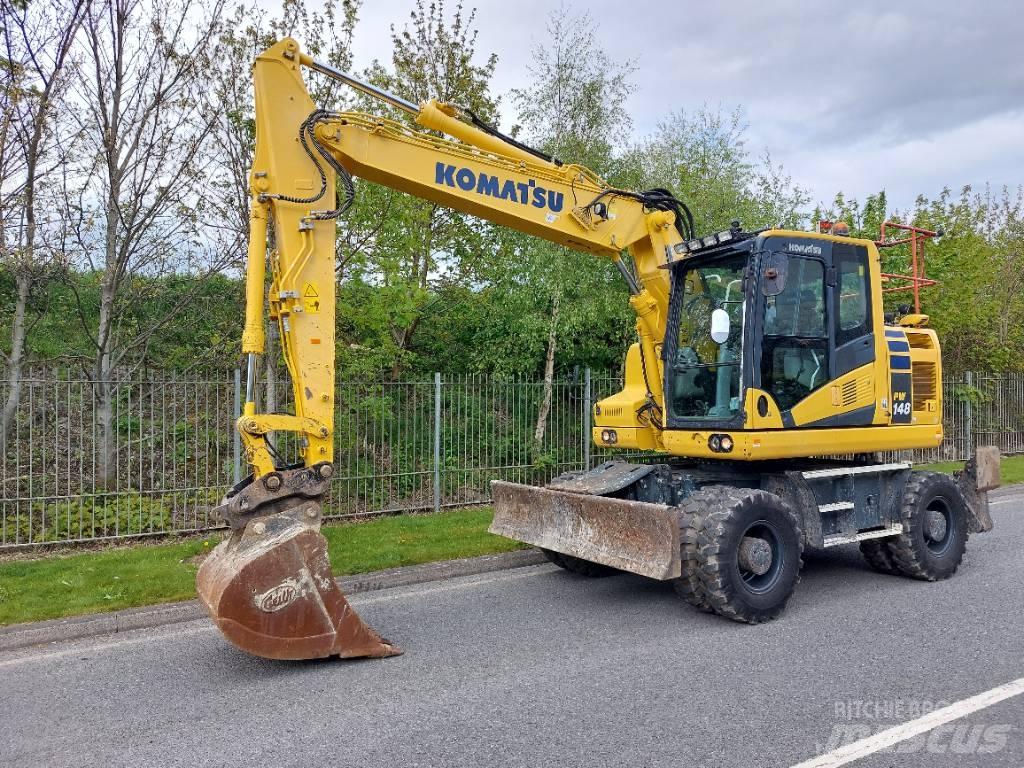 Komatsu PW148-11 Pyöräkaivukoneet