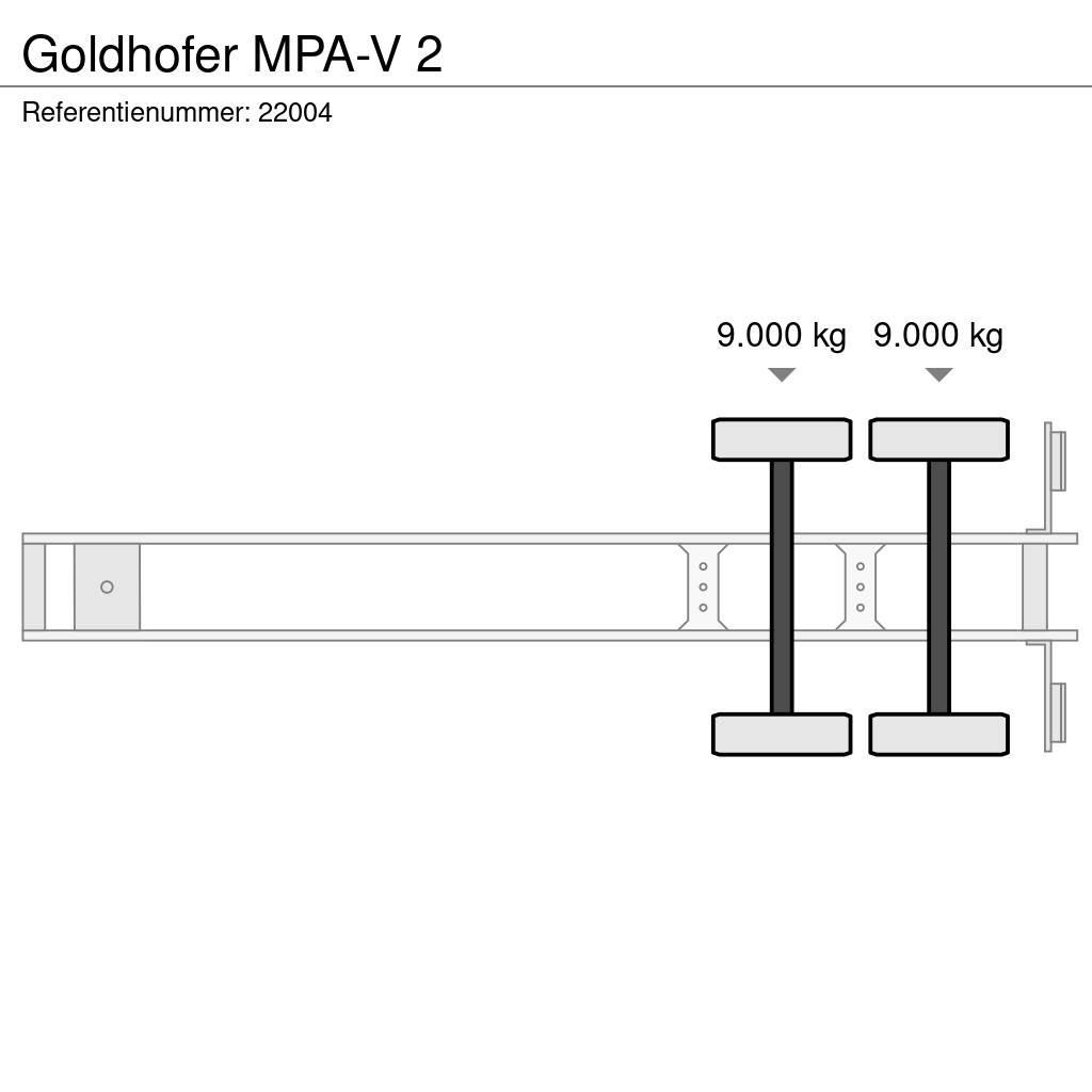 Goldhofer MPA-V 2 Puoliperävaunulavetit