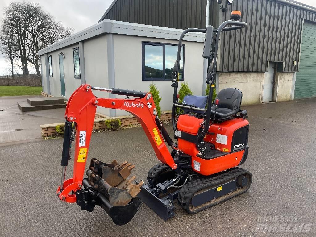 Kubota K008-5 Minikaivukoneet < 7t