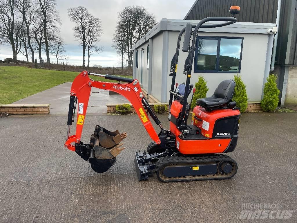 Kubota K008-5 Minikaivukoneet < 7t