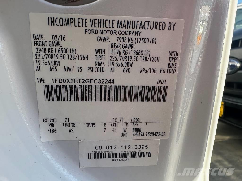 Ford F 550 S.D. Sora- ja kippiautot