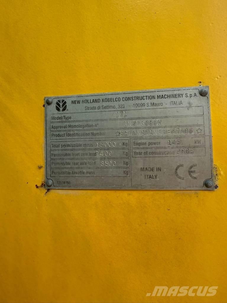 New Holland W 170 TC Pyöräkuormaajat