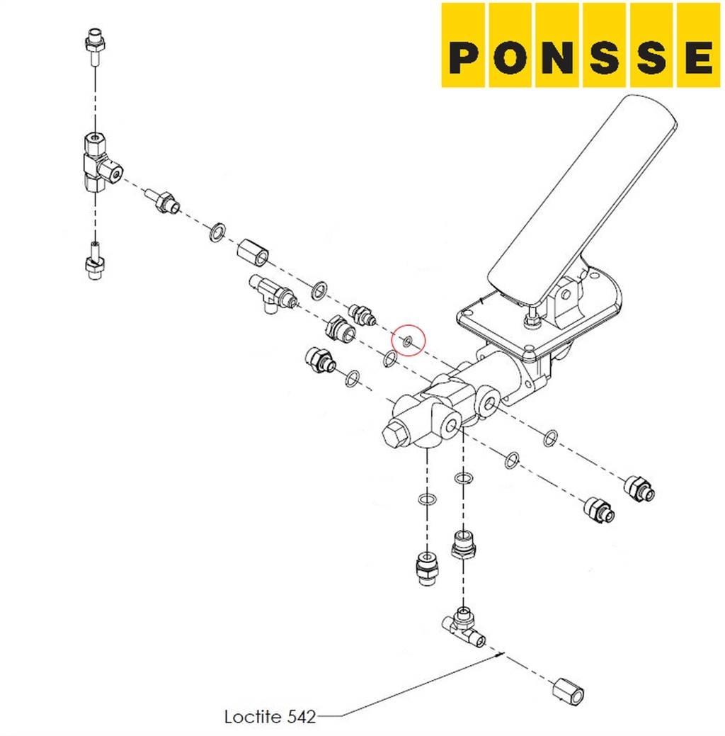 Ponsse 0023762 Hydrauliikka