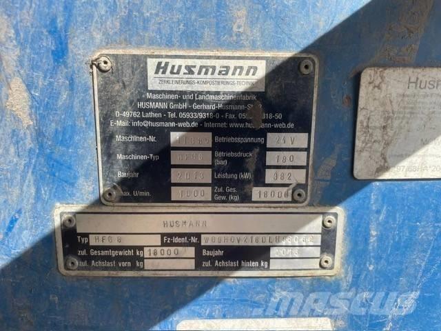 Husmann HFG 6 Jätteen silppurit