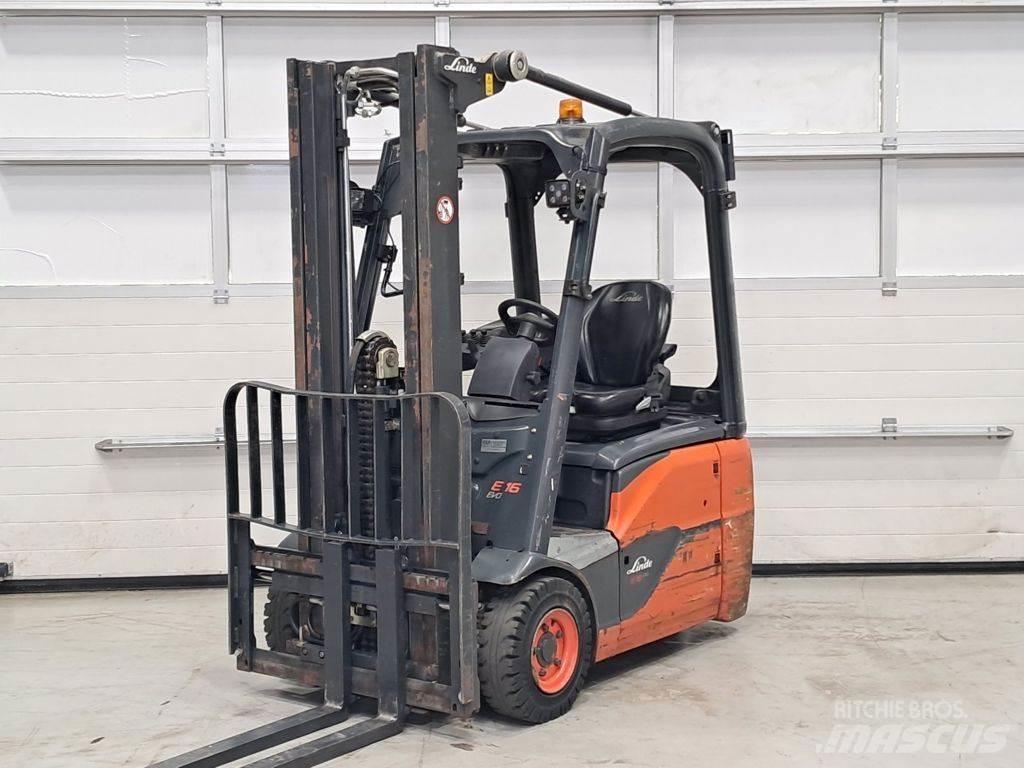 Linde E16C-02 Sähkötrukit