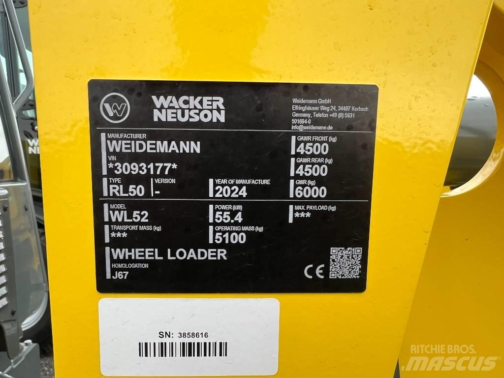 Wacker Neuson WL 52 Pyöräkuormaajat